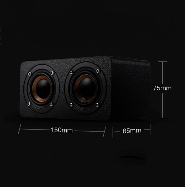 10W Bluetooth-høyttaler med super bass, høy lyd i tre