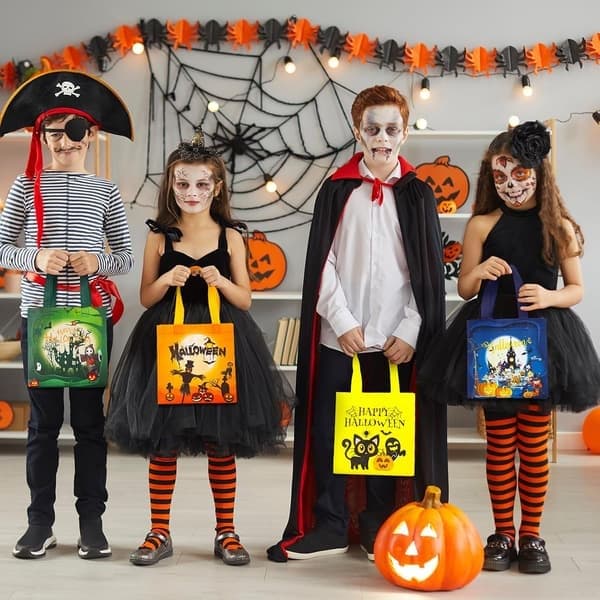 12-pack Halloween godispåsar, små spökpåsar, spököverraskningspåsar 12 st