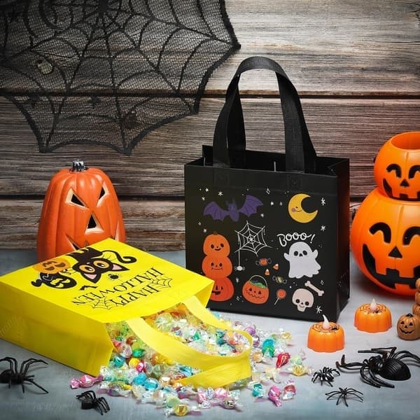 12-pack Halloween godispåsar, små spökpåsar, spököverraskningspåsar 12 st