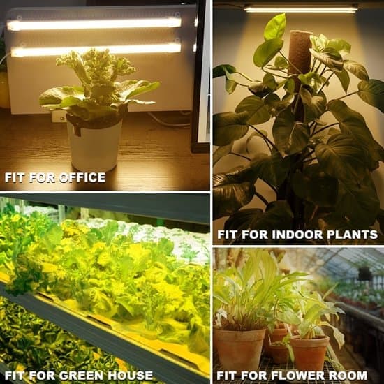 LED vækstlys til planter - Vækstlys -- Plantebelysning - Grolys - Fuld spektrum - 30CM - til potteplanter og sukkulenter