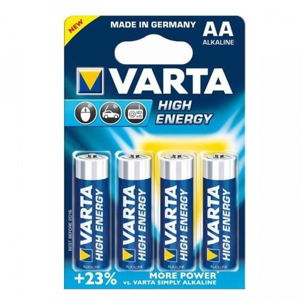 Alkaliskt batteri 1,5 V 2930 mAh Blå (4 st)