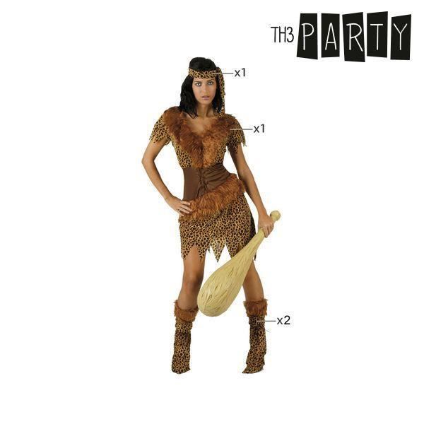 Cavewoman Costume för kvinnor - One Size Costume - M/L