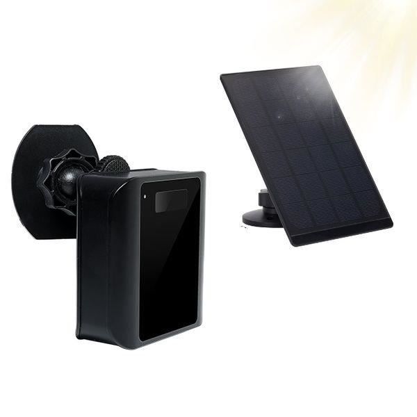 Utomhus spionkamera 1080P HD Wi-Fi PIR solpanel