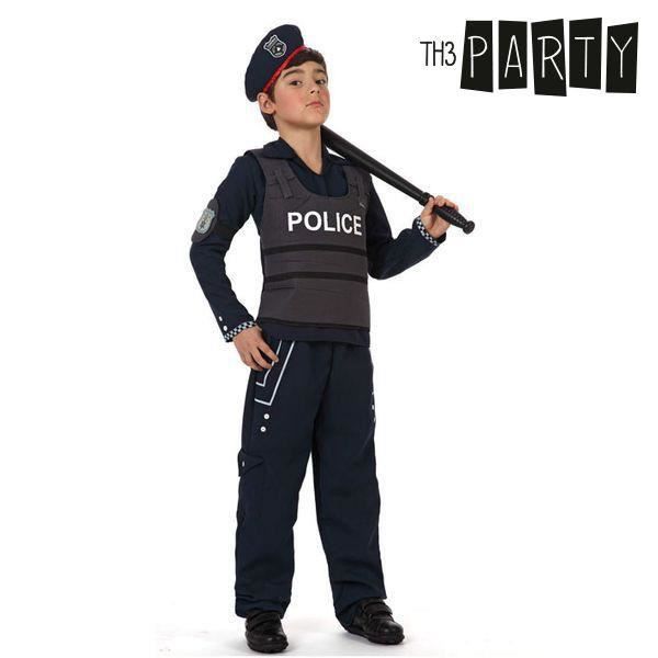 Dräkt för pojkar Polis - Kostympanoply Storlek - 3-4 år
