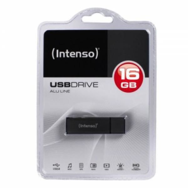 USB-nyckel 16GB Antracit - Datordatalagring 16 GB