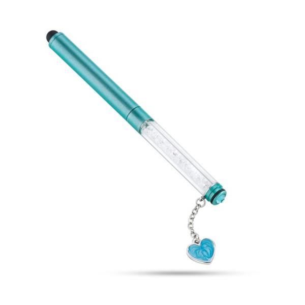 Penna med rostfritt stål smartphone touch stylus - Kulspetspenna
