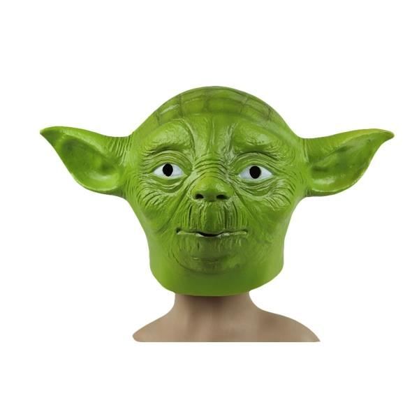 Mask i form av Yoda HA: festförklädnad, kostymtillbehör.
