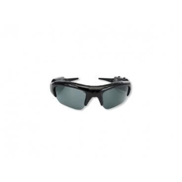 Svarta spionglasögon - Amatörhemliga agenter - Gråtonade linser - Integrerad spionkamera