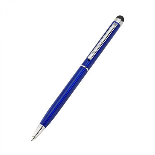 Penna i rostfritt stål med Touch Stylus-funktion Modern penna och färgdesign - Röd