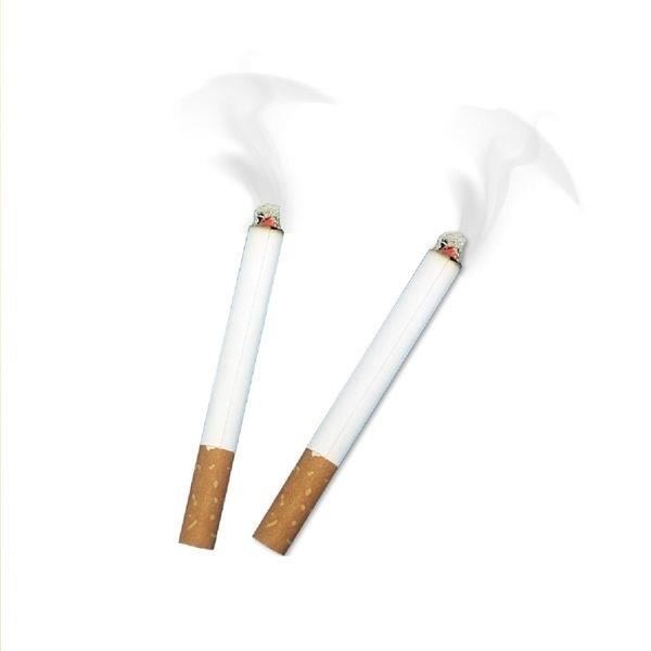 2 falska rökeffektcigaretter - Prank and catch - Skämttillbehör
