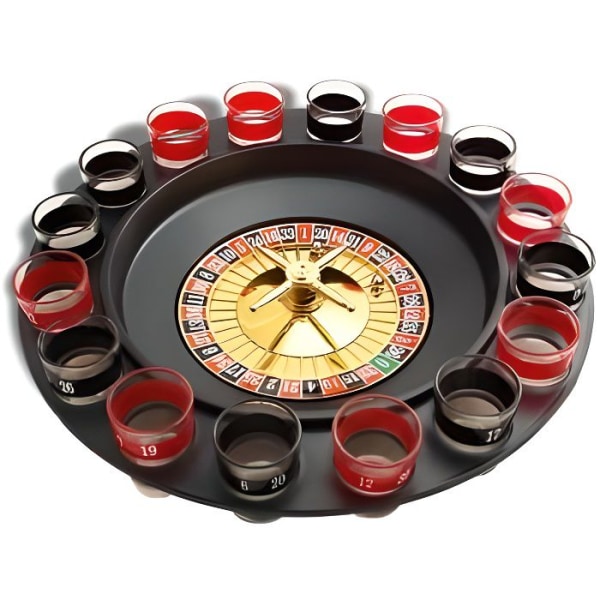 Dricka roulette för spel och dryck