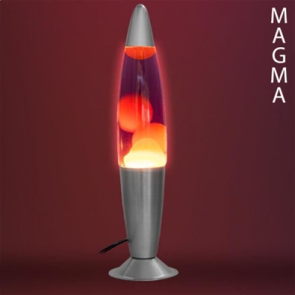 Blue Rocket Magma Lava Lampa