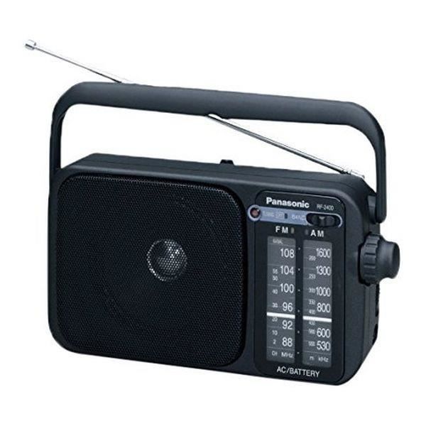 Bärbar transistorradio med justerbar antenn - FM och AM bärbar radio