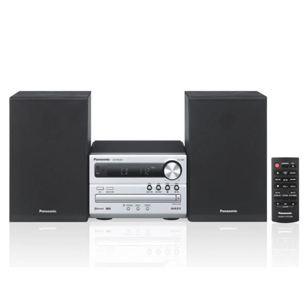 Hi-fi MP3 Bluetooth 20W silver - CD, CD-R, CD-RW BT