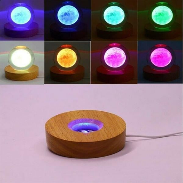 Flerfärgad Bright LED-ljusbas med fjärrkontroll