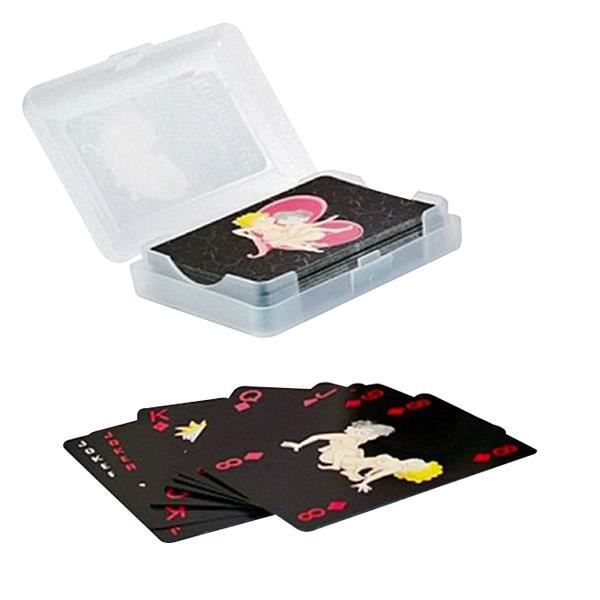 Kortspelslåda med bilder på den stygga sexiga erotiska Kamasutra * Antal kort: 54 * Säljes i sitt skyddsfodral * 13