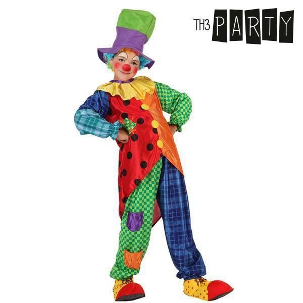 Kostym för barn Clown - EUROWEB - Storlek 5-6 år - Flerfärgad