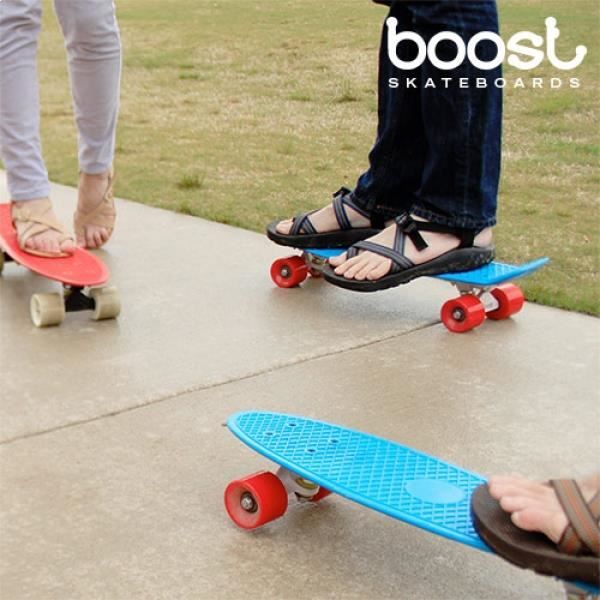 Skateboard - Fish Boost - 4 hjul - Blandat - Orange - Vuxen