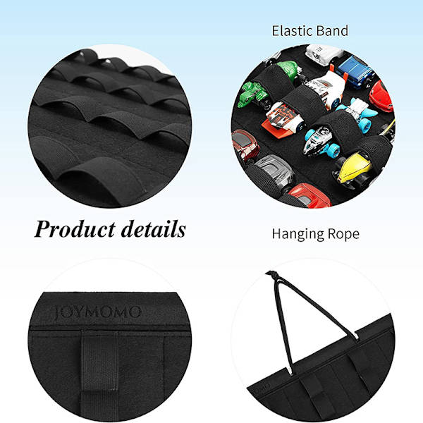 Riippuva Hot Wheels case Huopa Riippuva näyttölaatikko Organi Black one size