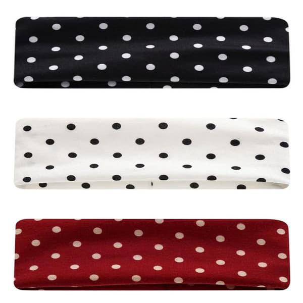 Retro Boho Breeze Wind Dot Stretch Damhårband n Ins Wide A5