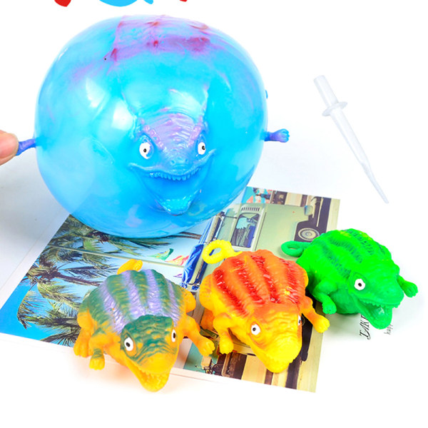 5 stk Leketøy Antistress oppblåsbar dyreleketøy myk ballong T Random Color one size