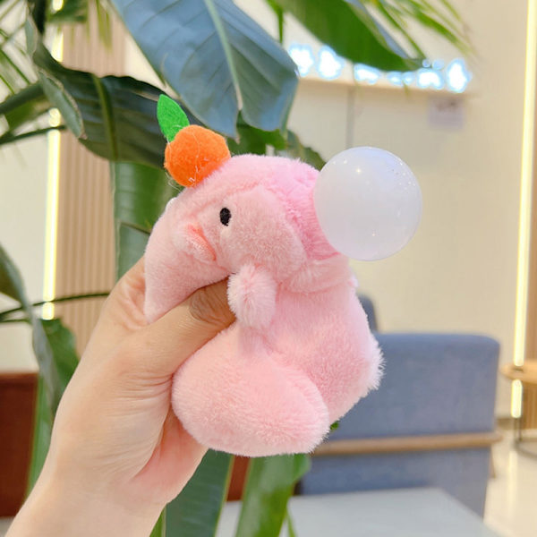 Søt Tegneserie Kapybara Pluss Nøkkelring Kawaii Dukke Nøkkelring Ryggsekk A3