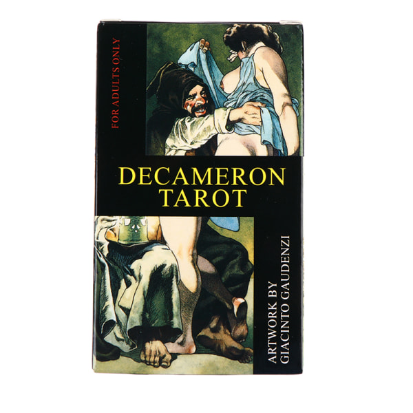 Decameron Tarotkort Prophecy Divination Deck Party Entertainm one size