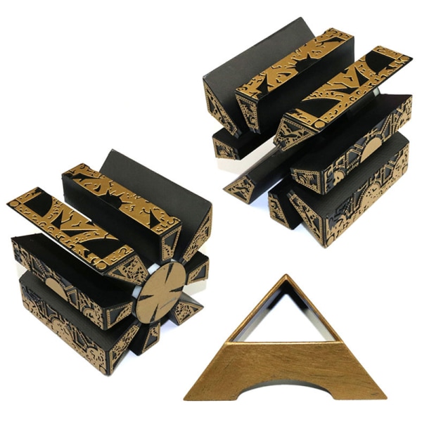 Working Lemarchands Lament Configuration Lock Puzzle Box fra Brown one size