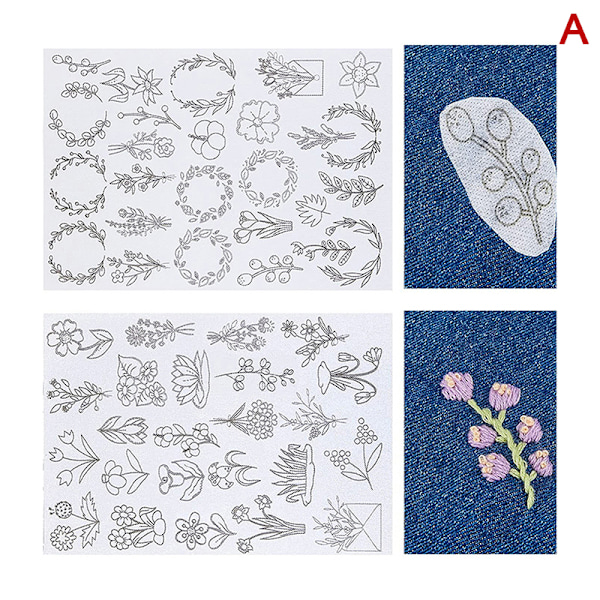 Vattenlöslig Stabilisator för Broderi Stick & Stitch Embroi A