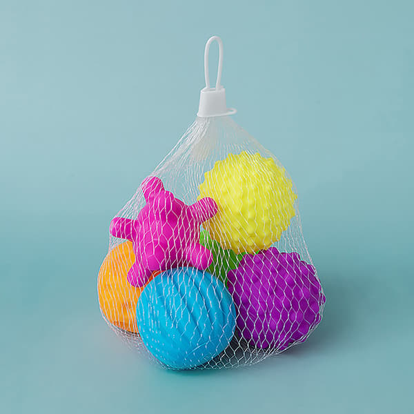 6 st babyleksak sensoriska bollar barn texturerad handberöringsboll S A1