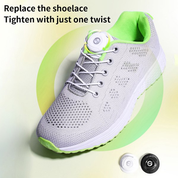 1 Par Sneaker Snørebånd Elastic No Tie Snørebånd Snørebånd Stretching Lo C C