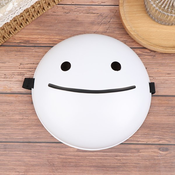 Cosplay Halloween Masker Drømmer Masker Cartoon Anime White Smile one size