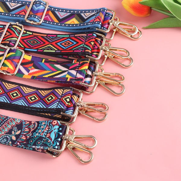 140CM Bag Håndtak Bag Strap Avtakbar DIY Handbag Accessories Cr Multicolor 3#