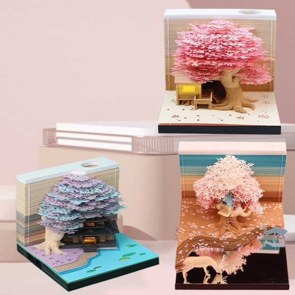 3D Skrivbordsminnesblock A1 onesize