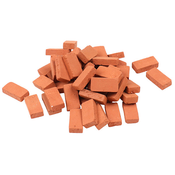 50 STK 1/16 miniature simulering mursten DIY sand bord ama landsc A ONESIZE