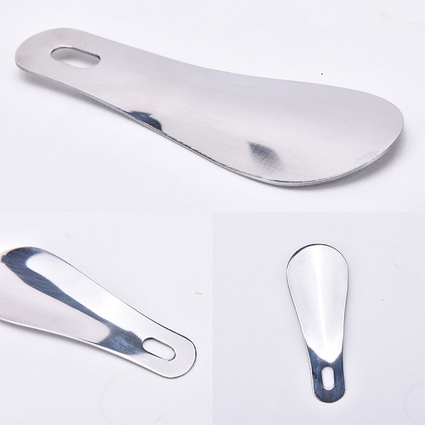 2st Rostfritt stål Skohorn Lyftar Skosked Silver 10cm
