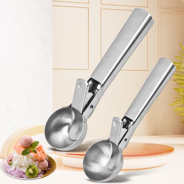 Is-skeer Rustfrit Stål Isgraver Non-Stick Is S