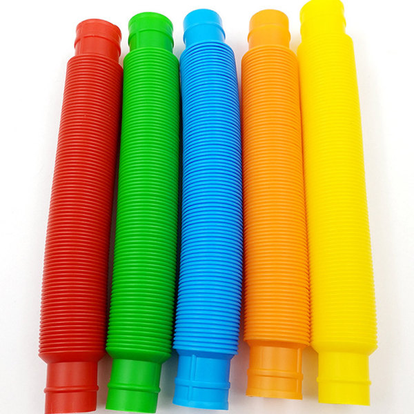Mini Tubes Sensorisk leketøy Stress Relief Toys Kid Anti Stress To Multicolor