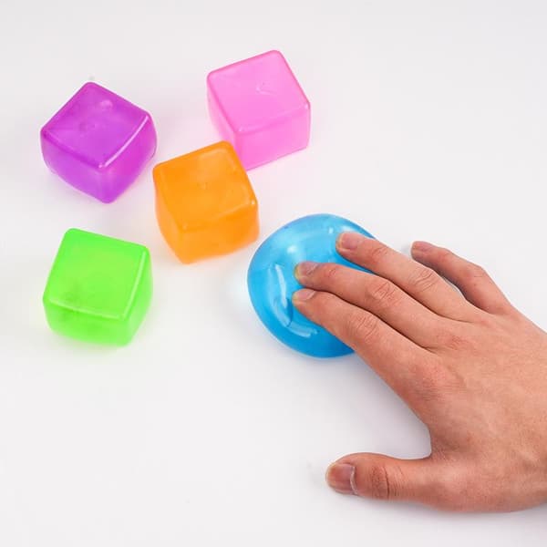 Isbit Squishy Legetøj Maltosefyldt Langsom Rebound Formbar Sans A16