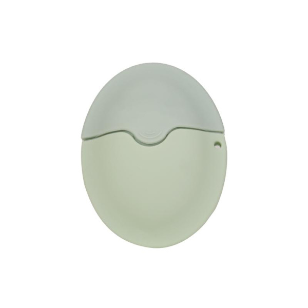 Oval Solkräm Roller Applikator Silikon Roll On Svamp Applikator Green