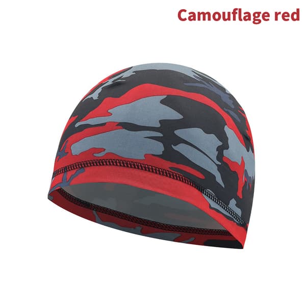 Ridning small cap sommar vindtät cap utomhussporter så camouflage red One Size