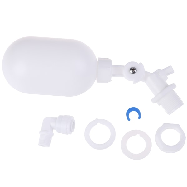 2 STK Justerbar Auto Fyld Float Kugleventil Vandkontrolkontakt White 2pcs