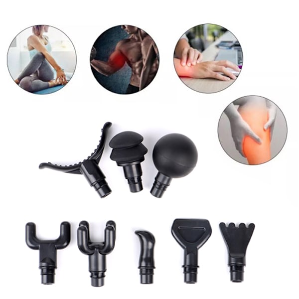 Universal Fascia Massage Head Body Relaxation Hierontalaite Vaihda 1