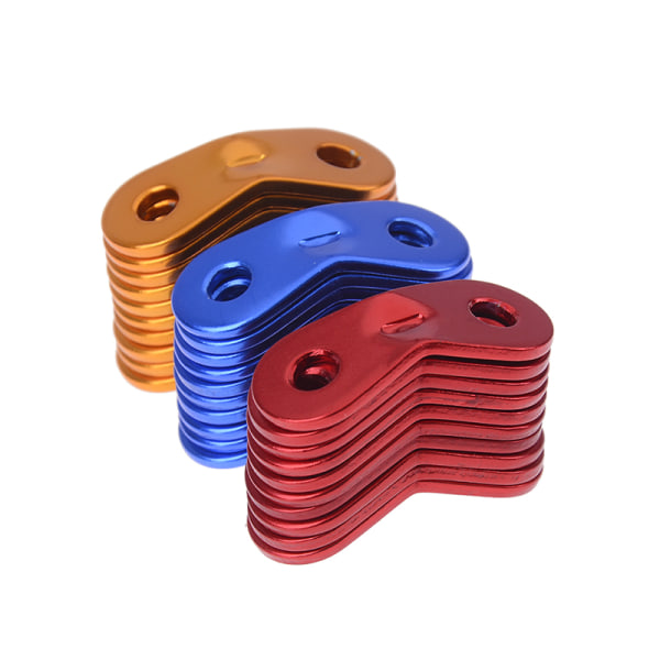 10st Utomhus camping sladd löpare rep sträckare tält guy lin Blue 10pcs