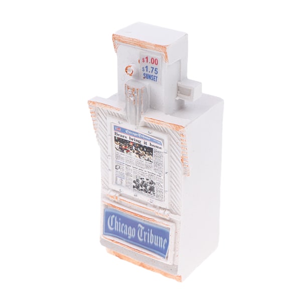 Miniatyr Telefonkiosk i 1:12 Skala C