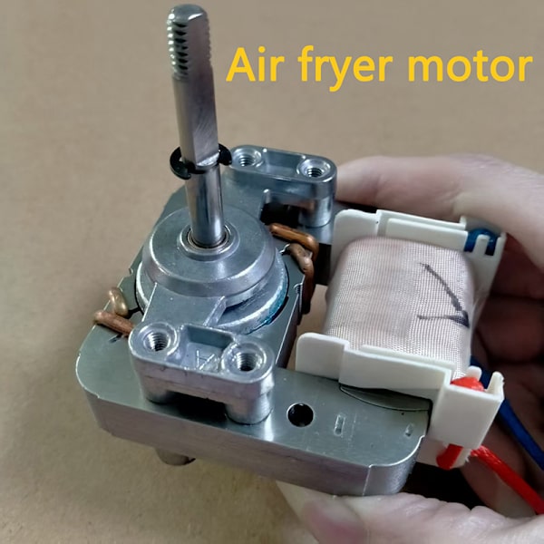 Air Fryer Fläktmotor Lång Axel 4.4cm Motor 220V Skydd Pol Asyn One Size