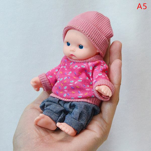 1Sett Reborn Dolls Pyjamas Dress Simulation Baby Reborn Dress Up Style 7 A5