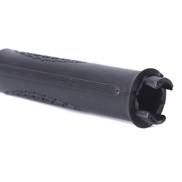 Carbon Styre Cykling Mountain Bike Lock-on Cover Red onesize