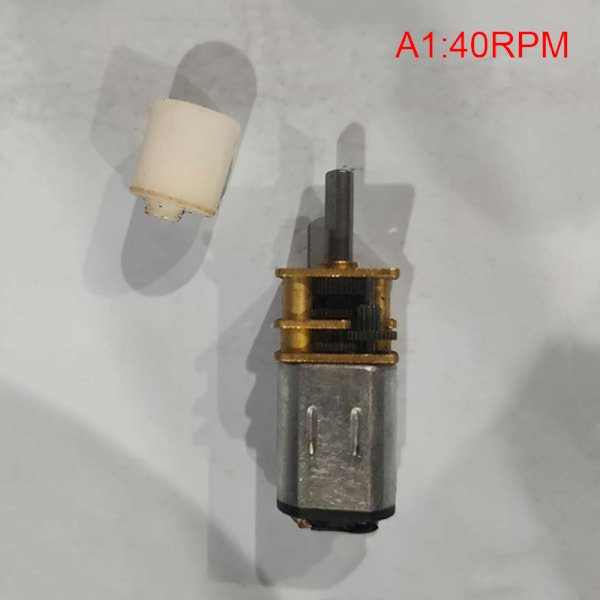 Mikro N20 Gearmotor Langsom Hastighed Metal Gearbox Reducer Elektrisk A1