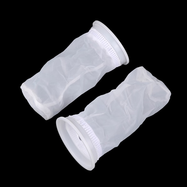 2 Stk IBC Nylon Filter For Venting Ton Barrel Cover Garden Irrag White ONE SIZE